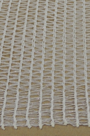 sac filet tricote raschel blanc